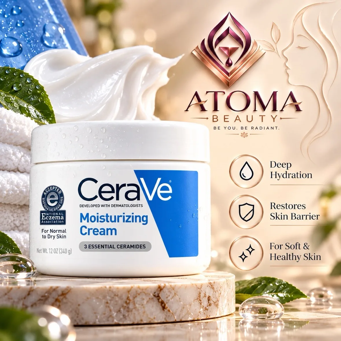 CeraVe Moisturizing Cream 340g