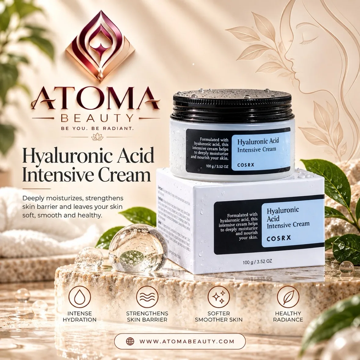 COSRX Hyaluronic Acid Intensive Cream 100g