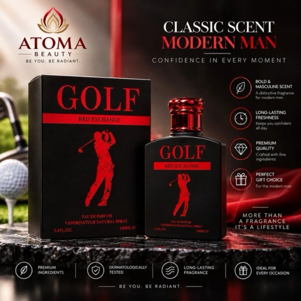 Golf Red Exchange Eau de Parfum 100ml