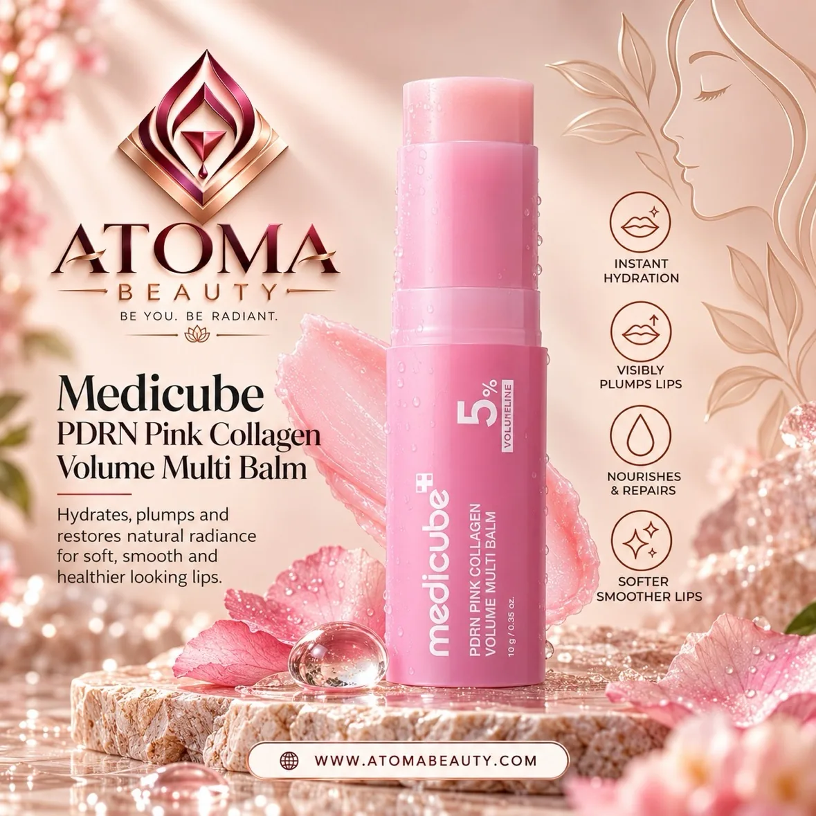 Medicube PDRN Pink Collagen Volume Multi Balm
